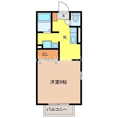 ロイヤルパーク蔵上の物件間取画像